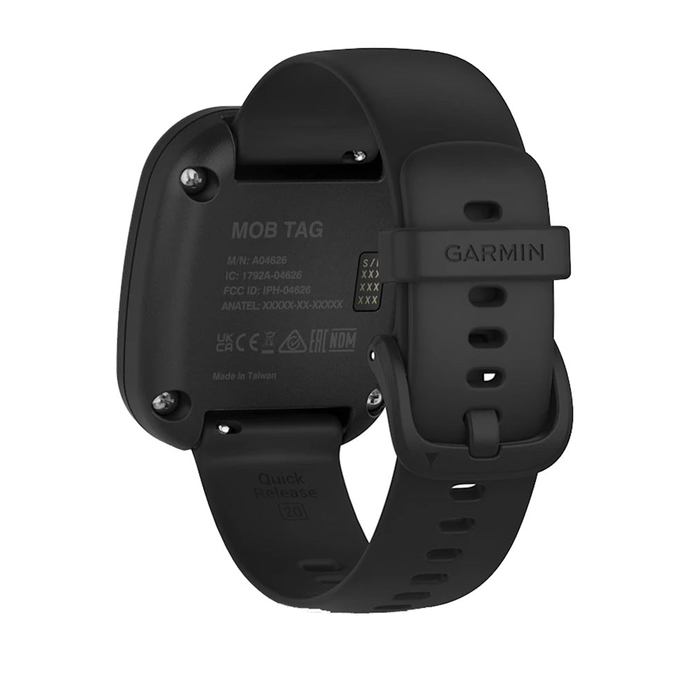 Garmin MOB Tag w/Black Quick Release Band [010-02908-31]