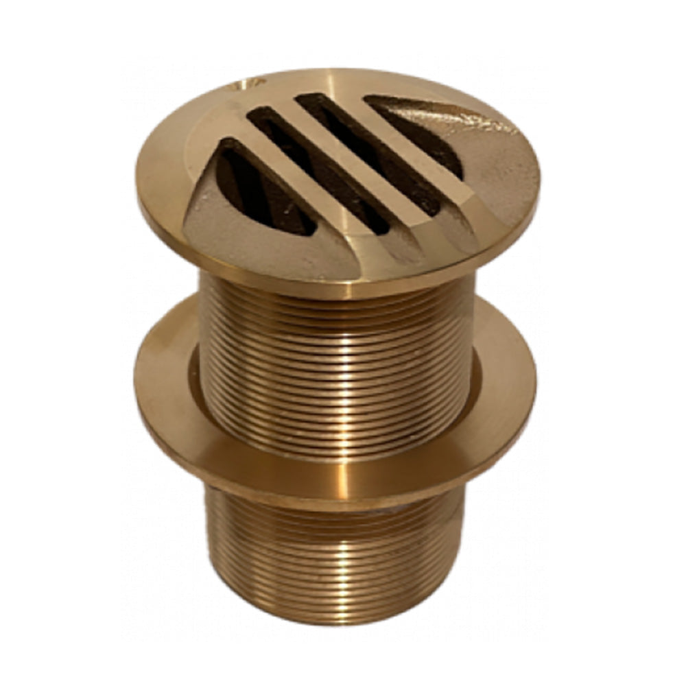 GROCO 3/4" Slotted Hi Speed Thru-Hull w/Nut [HSSLTH-750-W]
