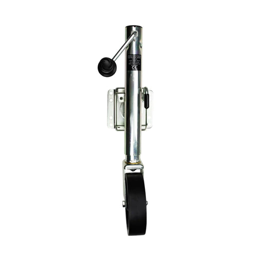 Powerwinch Saltwater Series Jack - 1500lb, Weld-On, Single Wheel, Zinc 500+ HR Salt Spray [21600-J-1500-B2-Z-R]