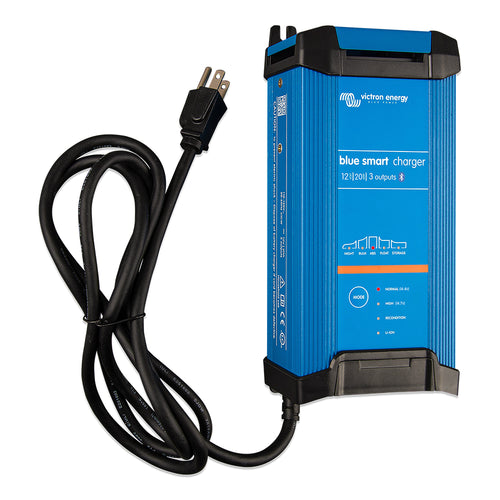 Victron Blue Smart IP22 12VDC 20A 1 Bank 120V Charger - Dry Mount (UL1236) [BPC122045102]