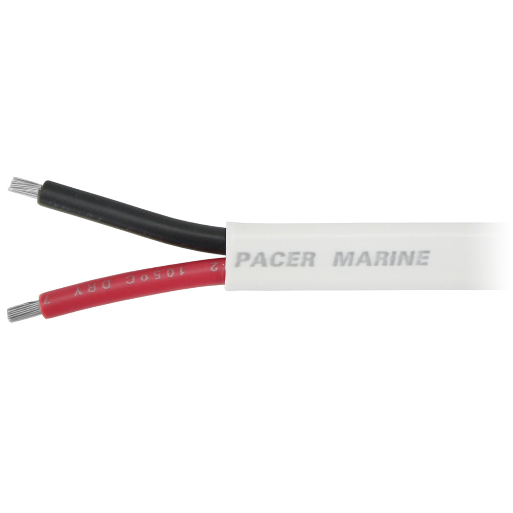 Pacer 12/2 AWG Duplex Cable - Flat Cable - Red/Black - 250' [W12/2DC-250]